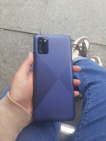 Samsung: Samsung A02 S, 32 GB, rəng - Göy, İki sim kartlı