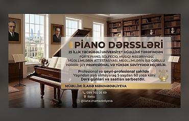 qapi ustasi baki: Piano dərsləri – fortepiano, solfecio və musiqi nəzəriyyəsi - 25 — 1