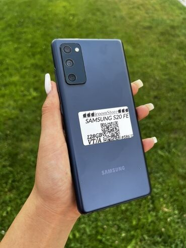срочно продам телефон: Samsung Galaxy S20, Б/у, 128 ГБ, цвет - Черный