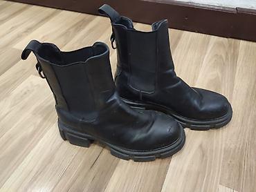 батинке: Мужские ботинки, 40, AURA SHOES, Б/у, цвет - Черный, Самовывоз, Бесплатная доставка — 3