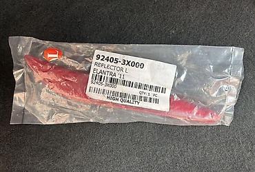 Ehtiyat hissələri: Hyundai Elantra arxa sol reflektor (92405-3X000) - Model uyğunluğu — 1