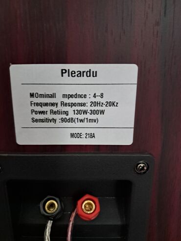 Динамики и колонки: Продаю НОВЫЕ 3х полосные колонка. Высота 59 см Звук 👍8 ОМ 130watts — 2