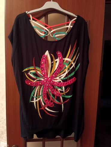 сетчатые водолазки: Футболка, Туркия, Трикотаж, 7XL (EU 54)