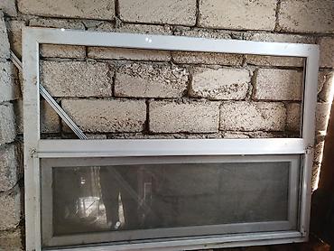 PVC sürgülü pəncərə çərçivəsi - Material: ağ rəngdə PVC/profil -