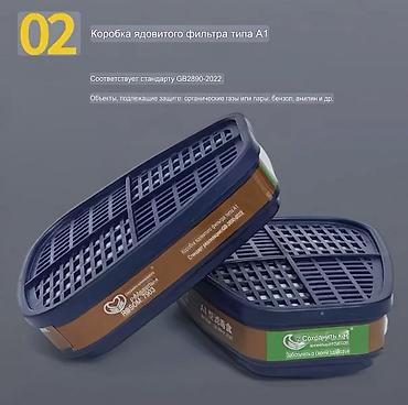 Спецодежда: Противогаз #респираторные маски #угольные фильтры #маска с фильтрами — 4