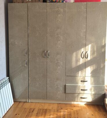 продажа мебели бу: Dolab 100 azn tecili satilir Material MDF dir. Olculəri eni 196