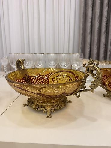 benson şüşə: Hər biri 150 Azn. 8 parça cehizlik və servantlıq bronz qablar — 6