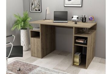 komputer masası: Ev və ya ofis üçün Çalışma masası. Sifarişlə Türkiyə materialından