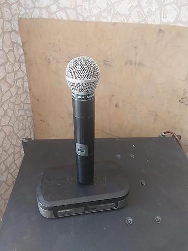 mikrofonlu kalonkalar: Shure SM58 simsiz mikrofon sistemi - Brend/model: Shure SM58 dinamik — 1