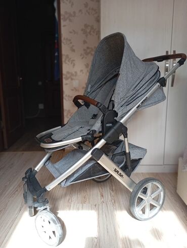 cybex коляски: Балдар арабасы, түсү - Күмүш, Колдонулган