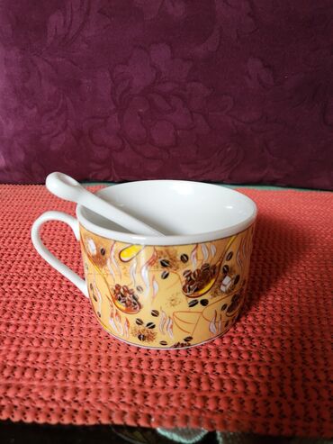 Kuhinjski setovi: Porcelanske vece nove solje za dvoje,za kafu,caj. Solje komada 2 u — 6