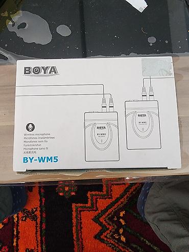 BOYA BY-WM5 simsiz mikrofon sistemi - Model: BY-WM5 - Brend: BOYA -