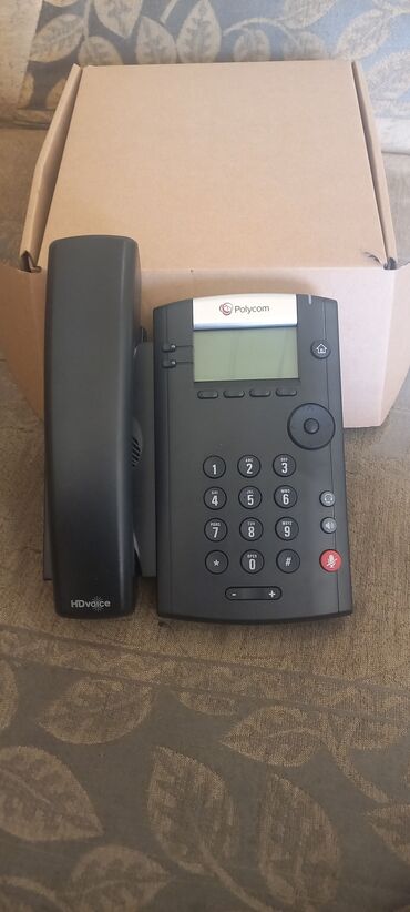 Biznes üçün program təminatı: Policom (Polycom) stasionar ofis telefonu – HD Voice texnologiyalı