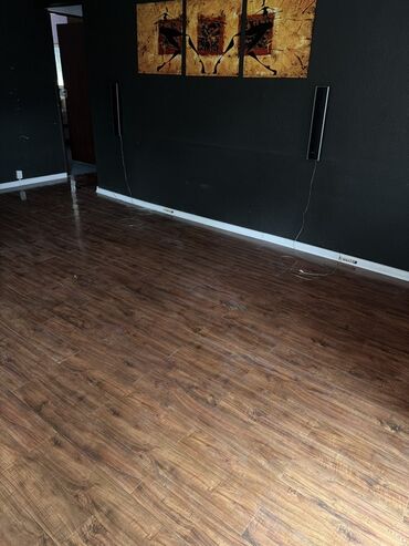 осб панель: Ламинат напольный. 15кв. Б.У‼️ декор под натуральное дерево (тёплый