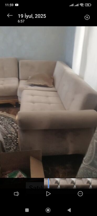 Divan və masa dəstləri: İşlənmiş, Künc divan, Divan, Bazalı, Açılan