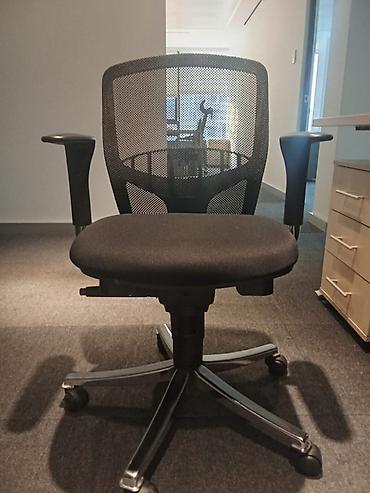 Ofis mebeli: Satılır – Ofis kresloları (4 ədəd) Ofisdə istifadə olunmuş, yaxşı — 3