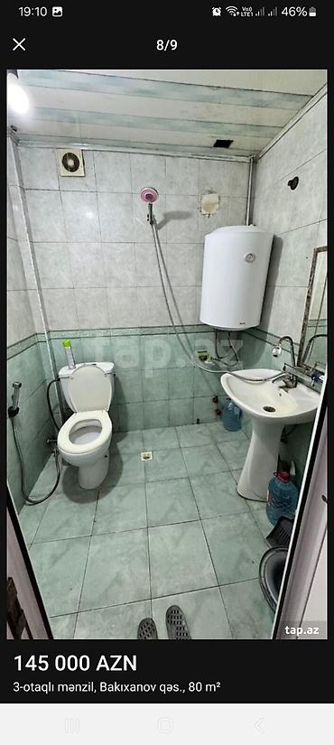razin: Bakı, Bakıxanov qəs., 3 otaqlı, Köhnə tikili, m. Neftçilər, 80 kv. m — 10