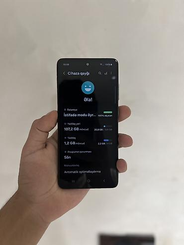 Samsung: Samsung Galaxy A52, 128 GB, rəng - Qara, Barmaq izi, Face ID — 8