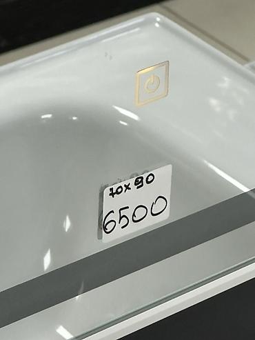 Зеркала: Зеркало для ванной с LED‑подсветкой - Прямоугольная форма с — 3
