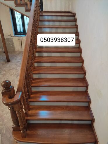 Digər tikinti xidmətləri: Sərfəli Qiymətdə Taxta Pilləkənlərin hazırlanması.Zəmanət var.Pulsuz — 19