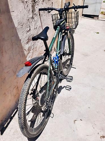velosiped 29 saft: Disk əyləc, ön amortizator, 29 düymlük təkərlər. Sürüşü çox rahatdır — 2