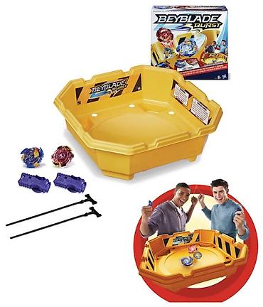 Digər oyun dəstləri: Beyblade arena 2 волчка + Большая желтая Арена (Бейблейд) с пусковыми — 1