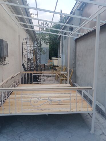зонты пляжные: Тапчан 25 x 2 x 3 м, Металл