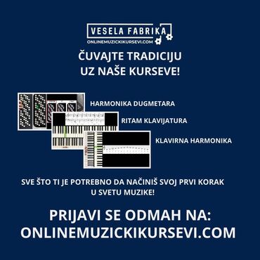 ciscenje namestaja kod kuce: Online Muzička Škola - Vesela Fabrika sadrži kurseve za: Harmoniku