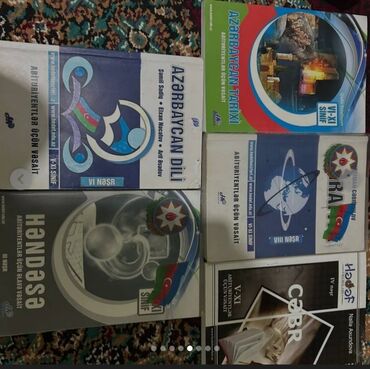 Digər məktəb dərslikləri: Hazırlıq üçün çox yaxşıdı bu kitablar.Eləsi var təzədiqiyməti 1-3 — 5