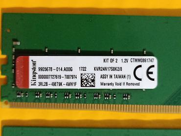 Оперативная память (RAM) для ПК: Оперативная память (RAM) для ПК, Б/у, Kingston, 8 ГБ, DDR4, 2400 МГц — 4