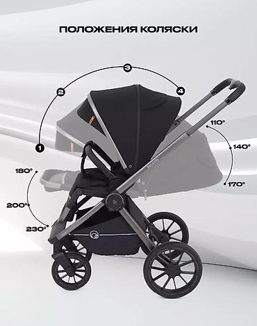 Коляски: Коляска, Другой бренд, цвет - Черный, Б/у, Самовывоз, Платная доставка — 9