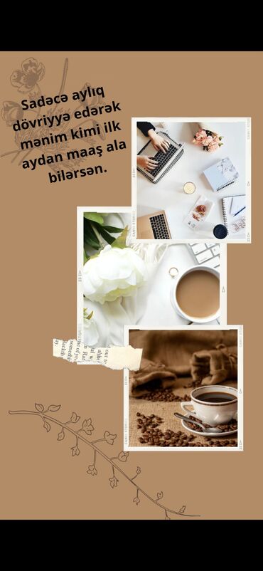 Tikinti ixtisasları: SMM menecer tələb olunur, Onlayn iş, İstənilən yaş, Təcrübəsiz