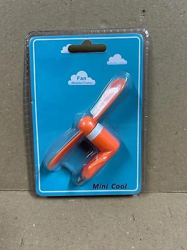 Ostali aksesoari za mobilne telefone: Mini prenosivi ventilator za telefon – “Mini Cool”, narandžaste boje — 2
