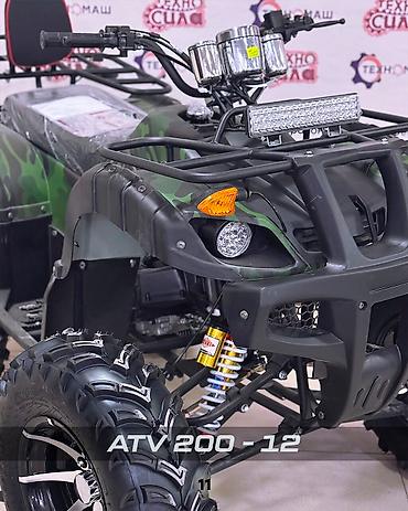 Квадроциклы: Квадроцикл Бензин, 200 куб. см, Взрослый — 11