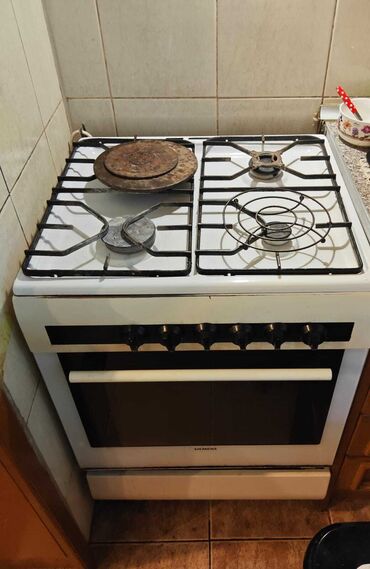qaz üstü: Plitə Samsung, Qazlı, Ayrıca dayanan, 4 gözlü