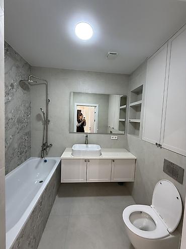 flat osh: 2 комнаты, 104 м², Новая мечеть Элитка, 8 этаж, Дизайнерский ремонт — 5