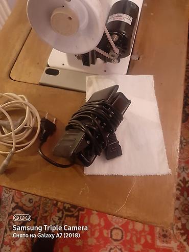 paltartikən maşınlar: Tikiş maşını Chayka, İşlənmiş,Elektromexaniki, Ünvandan götürmə — 5