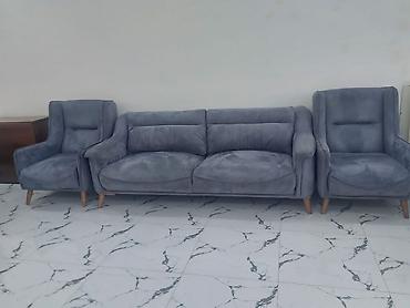 750 Azn Türkiyə istehsalı Divan kreslo dəsti satılır .Problemi