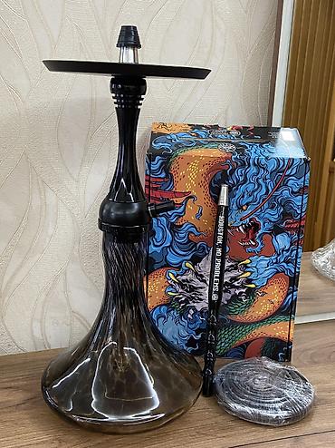 caşka qelyan: Nargilə dəsti – Original Alpha X Hookah tematik dizayn Paslanmaz — 5