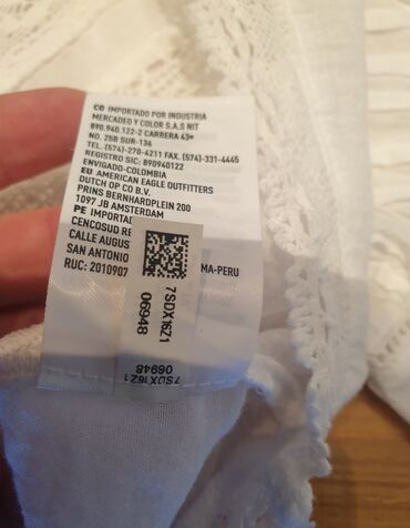 Bluze: American Eagle, L (EU 40), Pamuk, bоја - Bela — 5