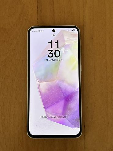 Samsung Galaxy A35 5G, 256 GB, rəng - Ağ lalafo.az -da Samsung Galaxy A35 5G, 256 GB, rəng - Ağ