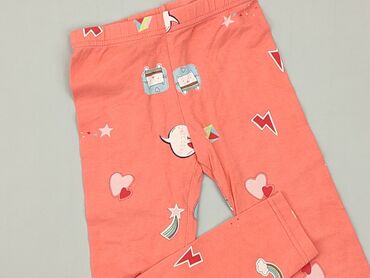 pomarańczowa spódniczka: Leggings for kids, 5-6 years, 116, condition - Good