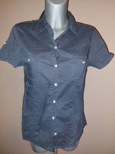 ramaks kolekcija: H&M, XL (EU 42), Cotton, Single-colored, color - Grey