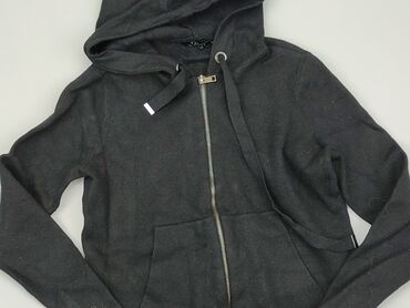 czarna sukienki maxi z rozcięciem: Hoodie, Mohito, XS (EU 34), condition - Good
