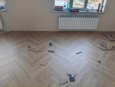Курулуш жана оңдоо кызматтары: Пол төшөө, Пол плинтустарын монтаждоо, Полду стяжкалоо | Кварц-винил, Ковролин, Паркет тактасы 6 жылдан ашык тажрыйба — 4