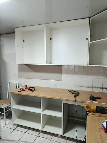 silver kitchen: Кухонный гарнитур угловой, модульный - Планировка: Г-образная, с — 2