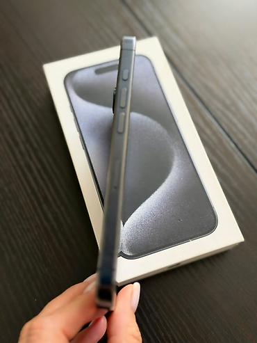 корпуса для пк бишкек бу: IPhone 15 Pro, Б/у, 256 ГБ, Blue Titanium, Коробка, 76 % — 7