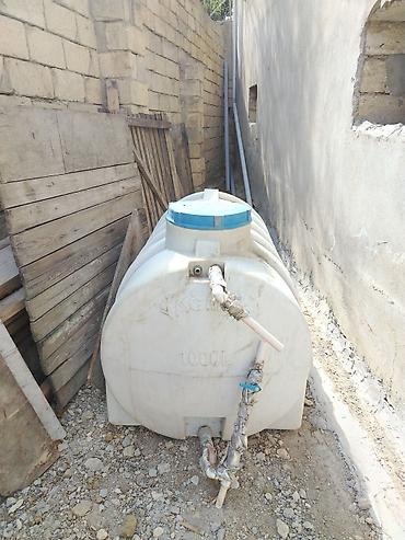 su cənləri: Yağmur markalı 1000 litrlik su çəni - Həcmi: 1000 L (korpus üzərində — 5