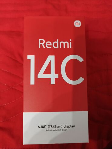 Redmi: Redmi, Redmi 13C, Новый, 256 ГБ, цвет - Черный, 2 SIM