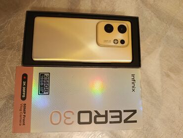 Infinix: Infinix Zero 30, 256 GB, rəng - Gümüşü, Düyməli, Sensor, Face ID